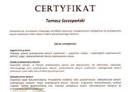 Certyfikat